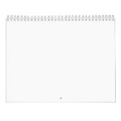 Aangepaste Sjabloon ontwerp 2019 Kalender (Achterkant)