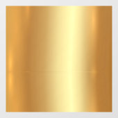 Aangepaste sjabloon QR-code logo tekst namaak goud Raamsticker (Vel)