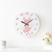 Aangepaste Sjabloon roze keuken Grote Klok (Huis)