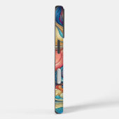 Aangepaste Sjabloon Stijlvolle Wavy Print Case-Mate iPhone Case (Achterkant / Rechts)