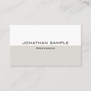 Aangepaste Sjabloon Trendy Modern Elegant Visitekaartje