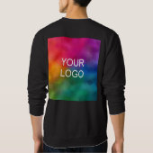 Aangepaste Sjabloon uploaden Logo Afbeelding toevo Trui (Achterkant)