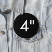 Aangepaste Sjabloon van 4-inch grote ronde Button (In situ)