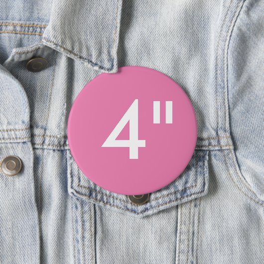 Aangepaste Sjabloon van 4-inch grote ronde Button (In situ)