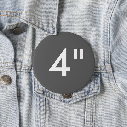 Aangepaste Sjabloon van 4-inch grote ronde Button (In situ)