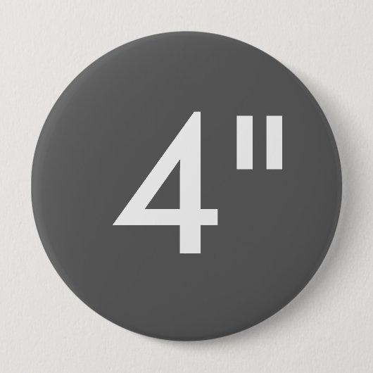 Aangepaste Sjabloon van 4-inch grote ronde Button (Voorkant)