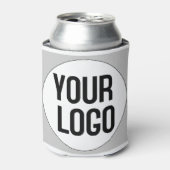 Aangepaste sjabloon van het ontwerp van de logo op blikjeskoeler (Blikje Voorkant)