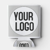 Aangepaste sjabloon van het ontwerp van de logo op blikjeskoeler (Achterkant)