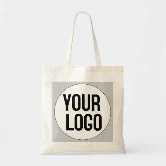 Aangepaste sjabloon van het ontwerp van de logo op tote bag (Voorkant)