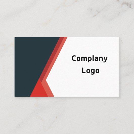 Aangepaste Sjabloon Visitekaartje (Achterkant)