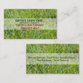 Aangepaste Sjabloon Visitekaartje voor de eigen ve (Voorkant / Achterkant)