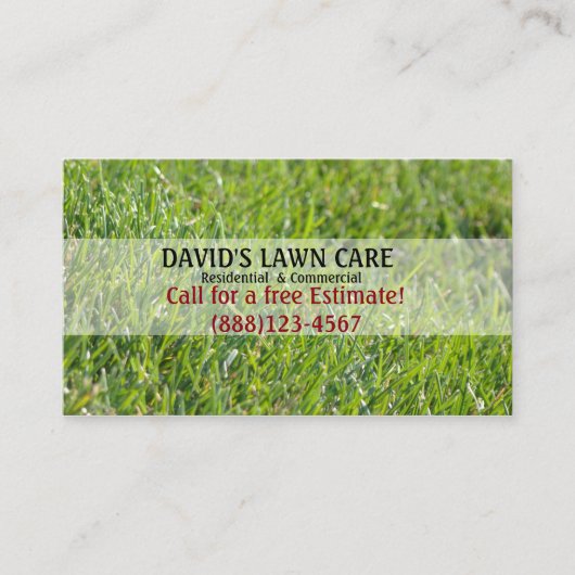 Aangepaste Sjabloon Visitekaartje voor de eigen ve (Voorkant)