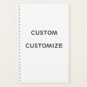 AANGEPASTE SJABLOON VOOR AANGEPASTE ONTWERP PLANNER (Voorkant)