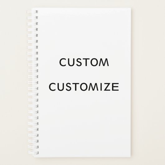 AANGEPASTE SJABLOON VOOR AANGEPASTE ONTWERP PLANNER (Voorkant)