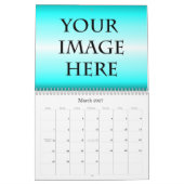 Aangepaste Sjabloon voor agenda Kalender (Mar 2027)