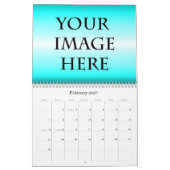 Aangepaste Sjabloon voor agenda Kalender (Feb 2027)