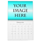 Aangepaste Sjabloon voor agenda Kalender (Feb 2026)