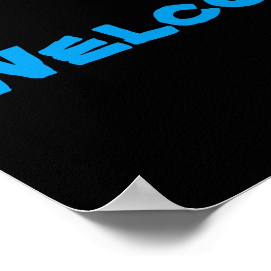 Aangepaste Sjabloon voor Bowling-Poster Poster (Hoek)