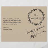 Aangepaste Sjabloon voor bruiloft-ceremonie - Prog (Voorkant)