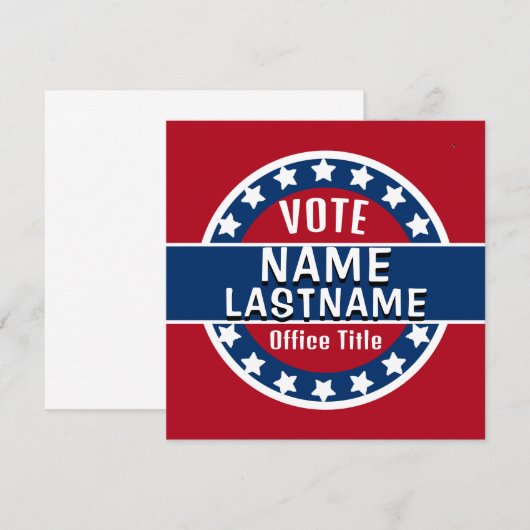 Aangepaste Sjabloon voor campagne (Voorkant / Achterkant)