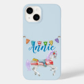Aangepaste Sjabloon voor carrouselpaarden Case-Mate iPhone Case (Achterkant)