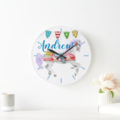 Aangepaste Sjabloon voor carrouselpaarden Grote Klok (Huis)