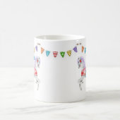 Aangepaste Sjabloon voor carrouselpaarden Koffiemok (Center)