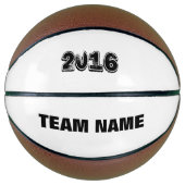 Aangepaste Sjabloon voor fullsize Basketball Mini Basketbal (Voorkant)