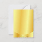 Aangepaste Sjabloon voor gouden kleuren (Achterkant)