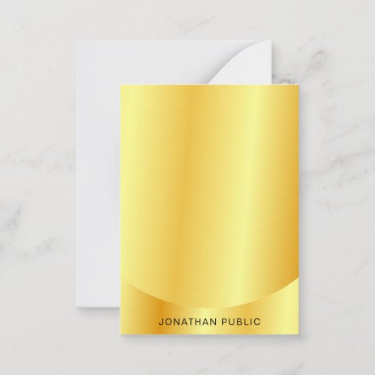 Aangepaste Sjabloon voor gouden kleuren (Achterkant)