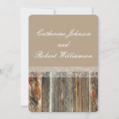 Aangepaste Sjabloon voor het huwelijk tussen Barnw Kaart (Voorkant)