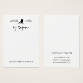 Aangepaste Sjabloon voor juwelen die een DisplayCa Visitekaartje