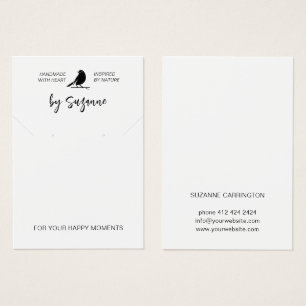 Aangepaste Sjabloon voor juwelen die een DisplayCa Visitekaartje