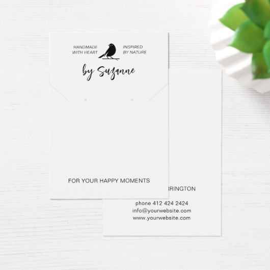 Aangepaste Sjabloon voor juwelen die een DisplayCa Visitekaartje (Bureau)