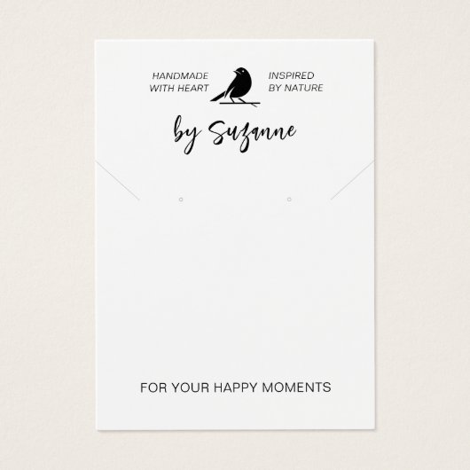 Aangepaste Sjabloon voor juwelen die een DisplayCa Visitekaartje (Voorkant)