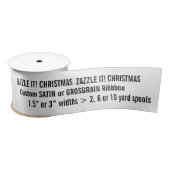 Aangepaste Sjabloon voor kerstmis-sautin lint blan (Spoel)