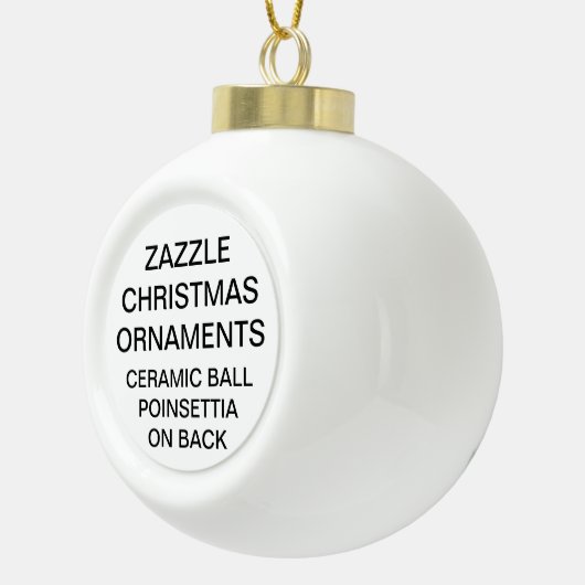 Aangepaste Sjabloon voor kerstversiering in de Kog Keramische Bal Ornament (Rechts)