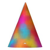 Aangepaste Sjabloon voor kleurrijke ontwerp voor f Feesthoedjes (Links)