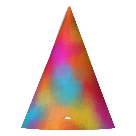 Aangepaste Sjabloon voor kleurrijke ontwerp voor f Feesthoedjes (Links)