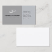 Aangepaste Sjabloon voor moderne professionele mon Visitekaartje (Voorkant / Achterkant)