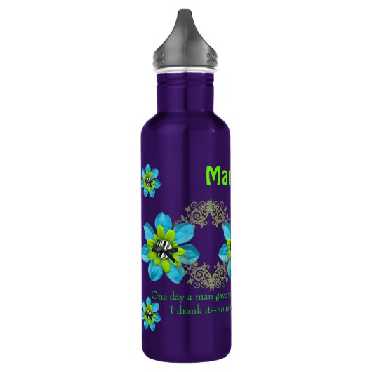 Aangepaste Sjabloon voor ontwerper Waterfles (Links)