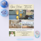 Aangepaste sjabloon voor open huis in onroerend go flyer (Enkel)