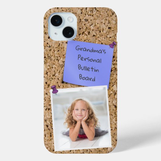 Aangepaste Sjabloon voor Paarse notitie Case-Mate iPhone Case (Achterkant)