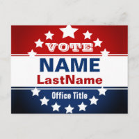 Aangepaste Sjabloon voor rode, witte en blauwe ver