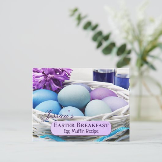 Aangepaste Sjabloon voor snelle onderbrekingen Briefkaart (Staand voorkant)