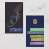 Aangepaste Sjabloon voor stijlvolle haarvervormde  Visitekaartje (Voorkant / Achterkant)