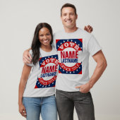 Aangepaste Sjabloon voor verkiezingscampagne T-shirt (Unisex)