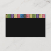 aangepaste sjabloon voor visitekaartjes moderne st (Achterkant)