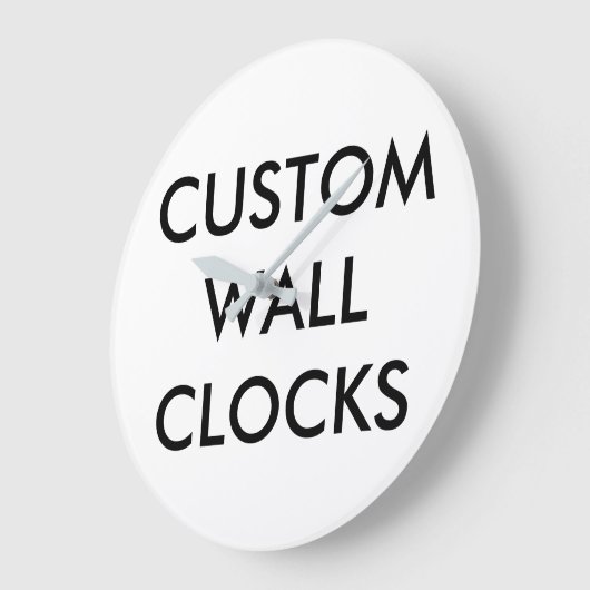 Aangepaste Sjabloon voor wandklok leeg (Hoek)