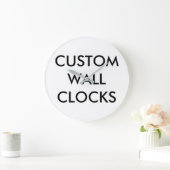 Aangepaste Sjabloon voor wandklok leeg (Huis)